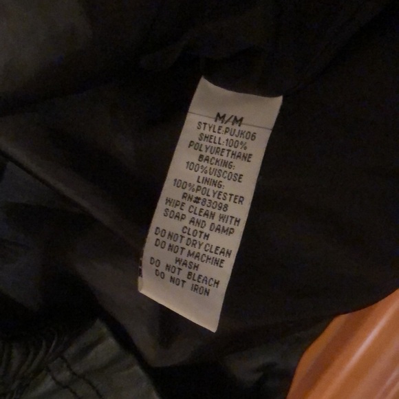 Faux Leather Jacket - Picture 5 of 14